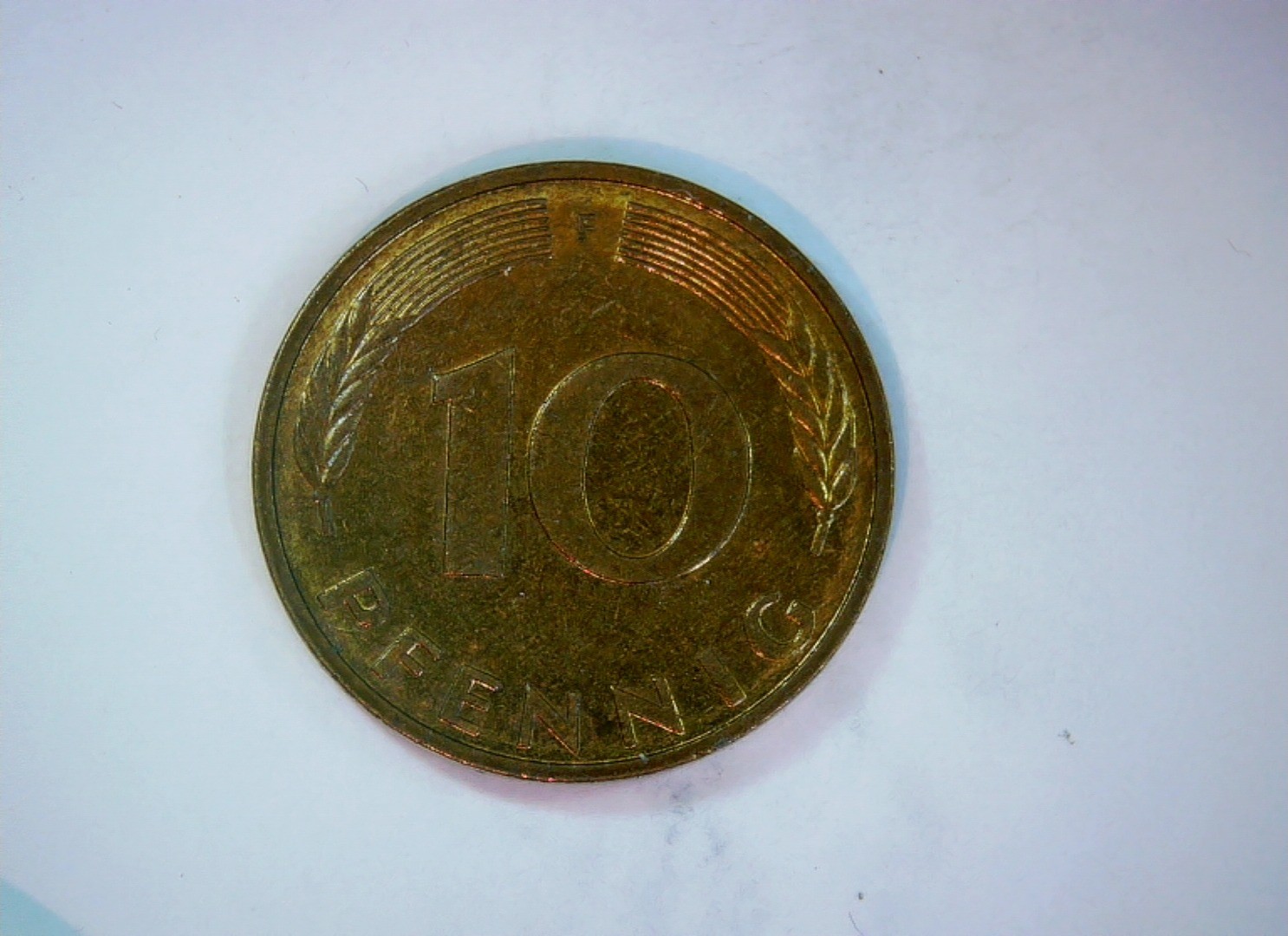 Germany 1992 10 Pfennig Federal Republic of Germany (oak sprig type) Coin