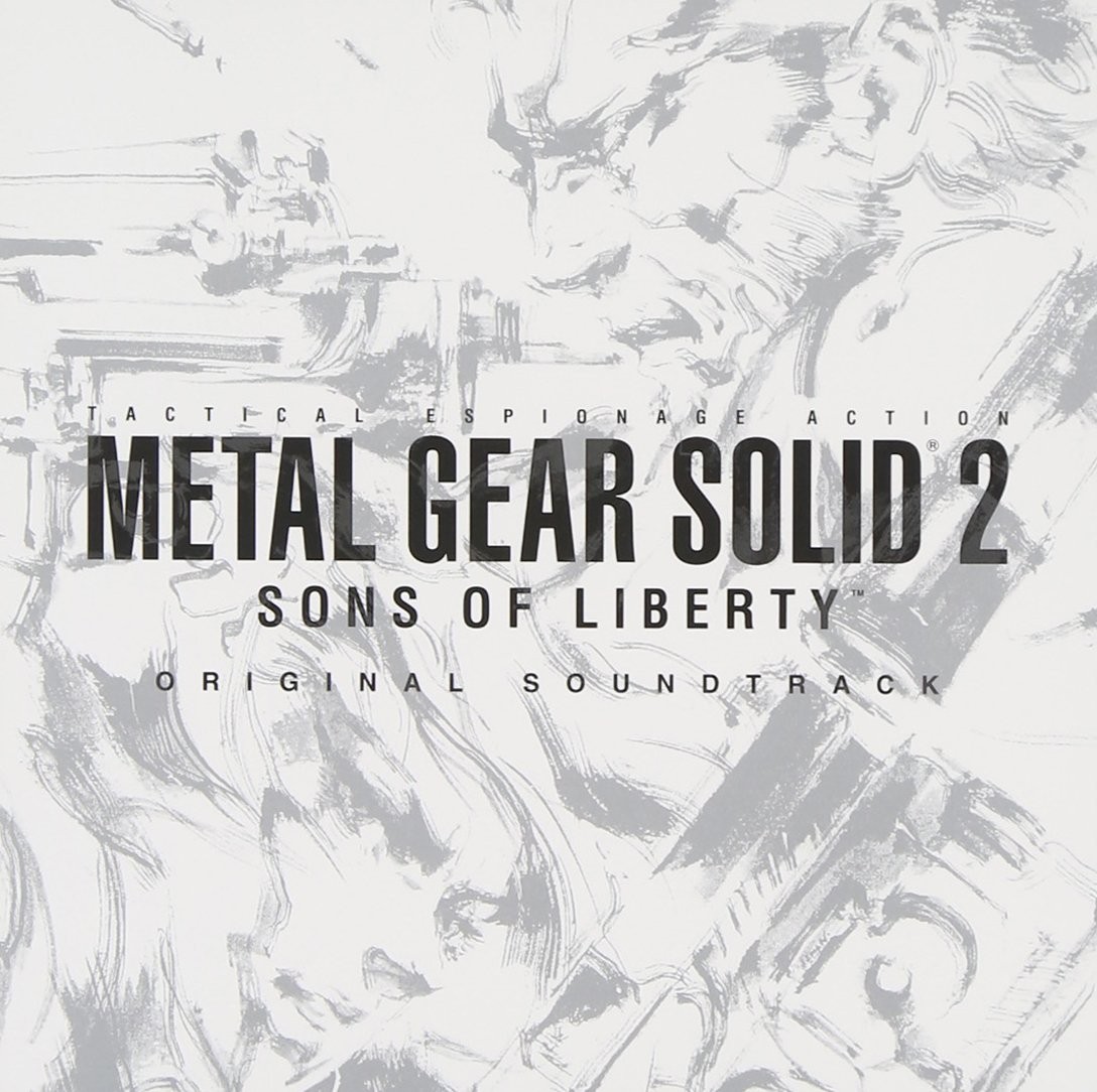 Metal Gear Solid 2 Sons of Liberty Original Soundtrack book form JP