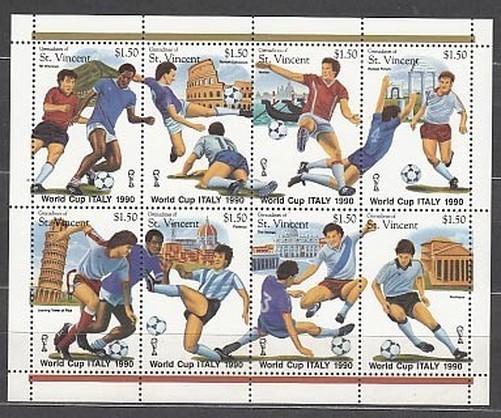 Saint Vincent And The Grenadines - Michel Mail 636/43 ** Sports