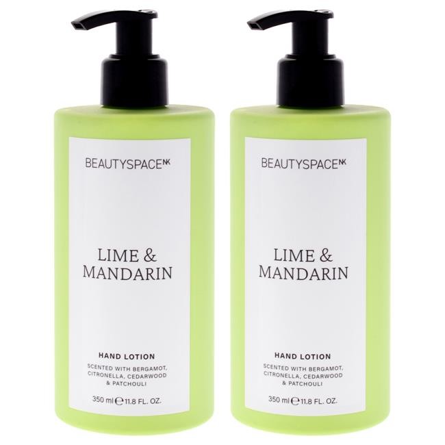 Beauty Space K0007032 11.8 oz Beauty Space Hand Lotion - Lime & Mandarin - Pa...