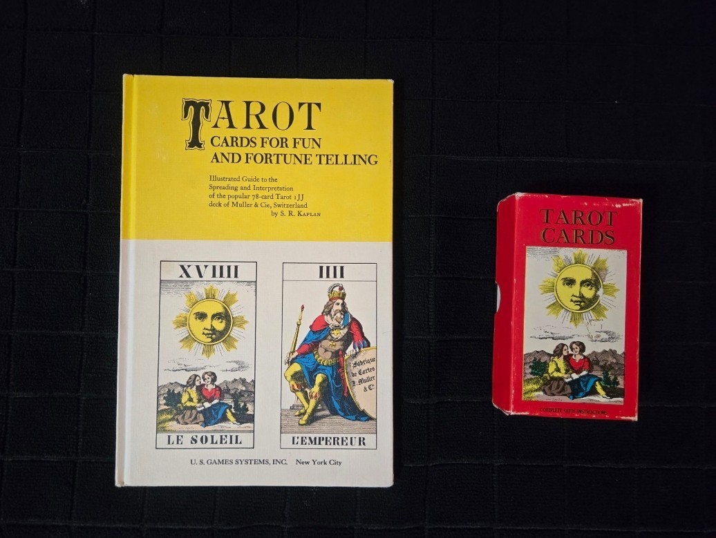 Tarot Card Deck & Book by S. R. Kaplan