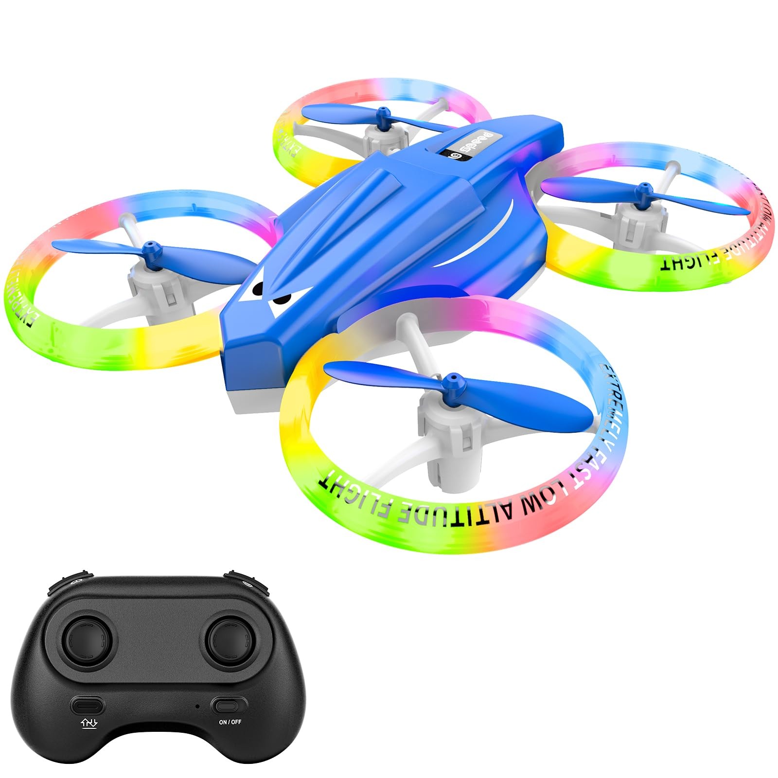 Drone, Mini Drone for Kid and Beginner, Drone with Led Light, Small Indoor Rc Dr