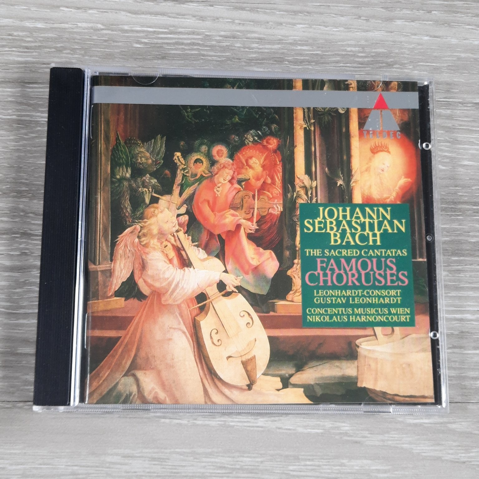 J.S. Bach – Famous Choruses CD 1990 Classical Baroque TELDEC Remastered