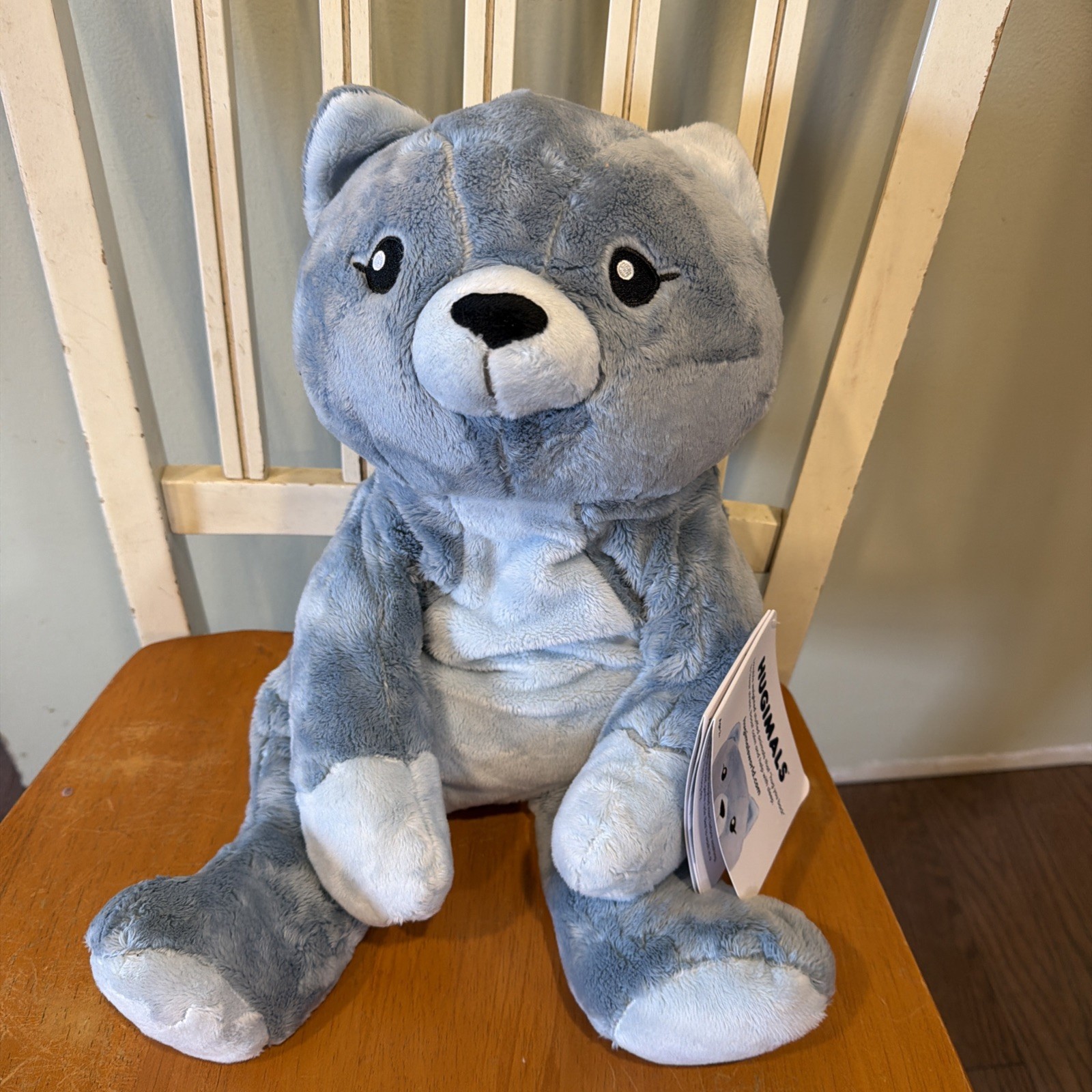 HUGIMALS Frankie The Cat 4.5lbs Large Weighted Stuffed Animal Plush for Anxiety