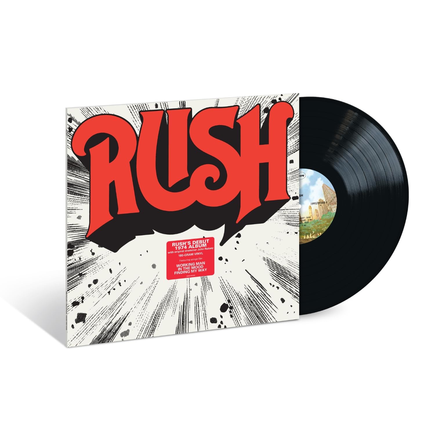 Rush : Rush LP, 180 Grammes Vinyle