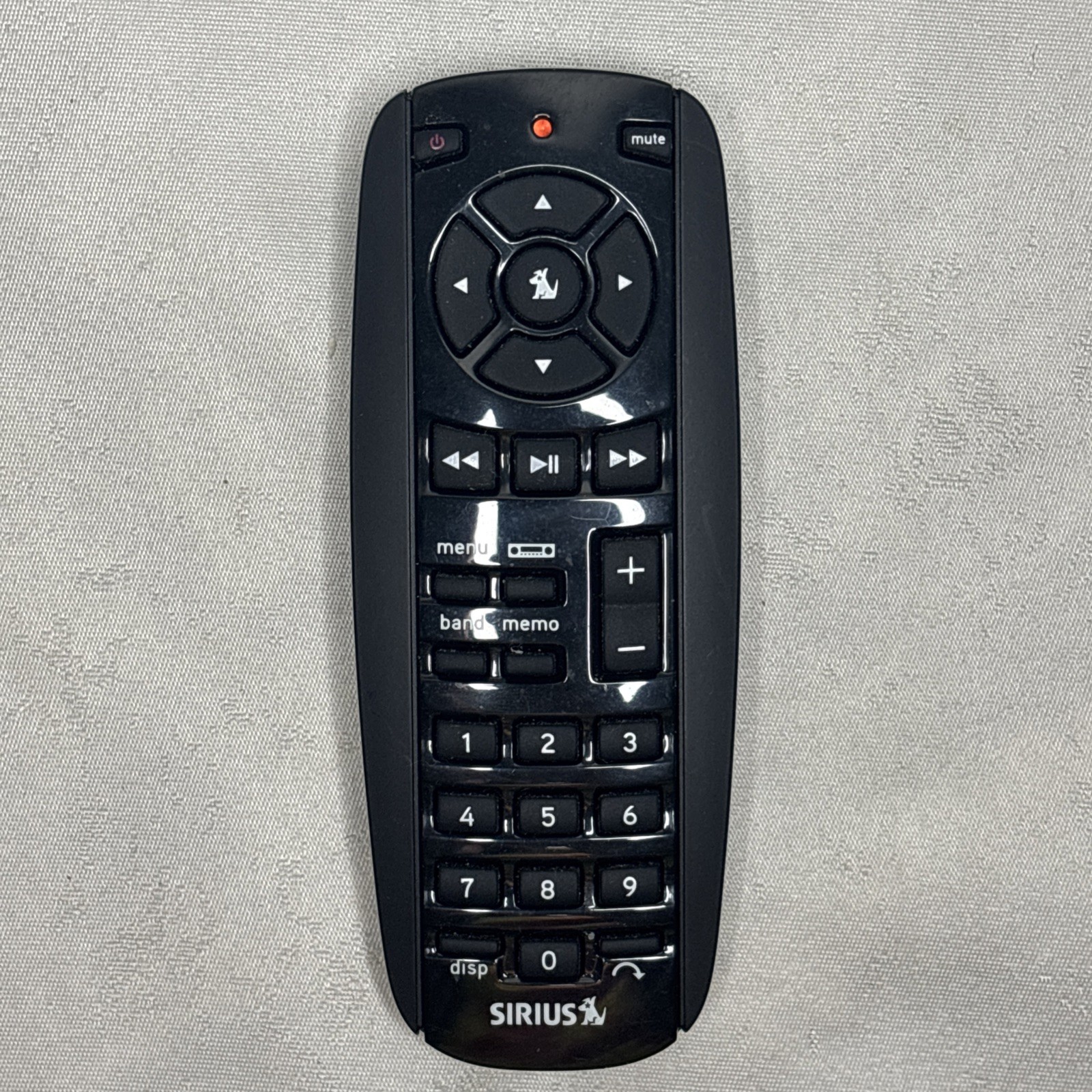 Sirius Remote for Starmate 3,5,6,7 Sporster 3,4,5,6; Stratus 3,4,5,6,7 w/Battery