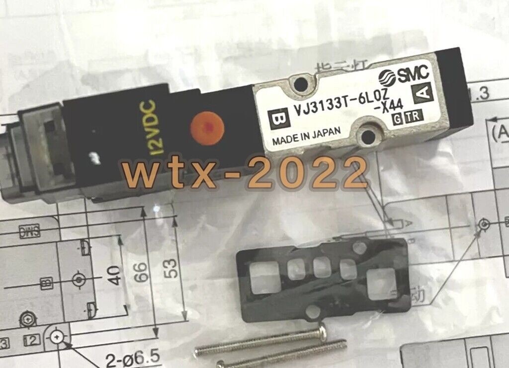 1PCS NEW FIT FOR solenoid valve VJ3133T-6LOZ-X44 #qo