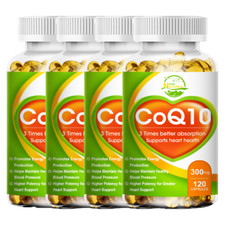 HOT/CoQ10 300mg,120 Capsules,Non-GMO(Coenzyme Q10)CHINA MADE/  Gluten-Free
