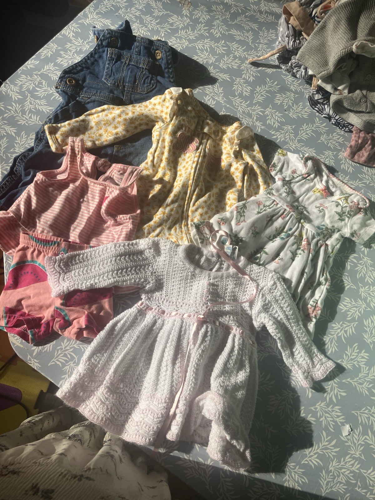 Girl's Newborn Baby Clothes Lot - Newborn To Six Months . No Stains