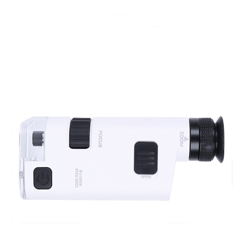 300X-350X Zoom Microscope Jewelry Magnifying Glass with LED Magnifier for Mobile