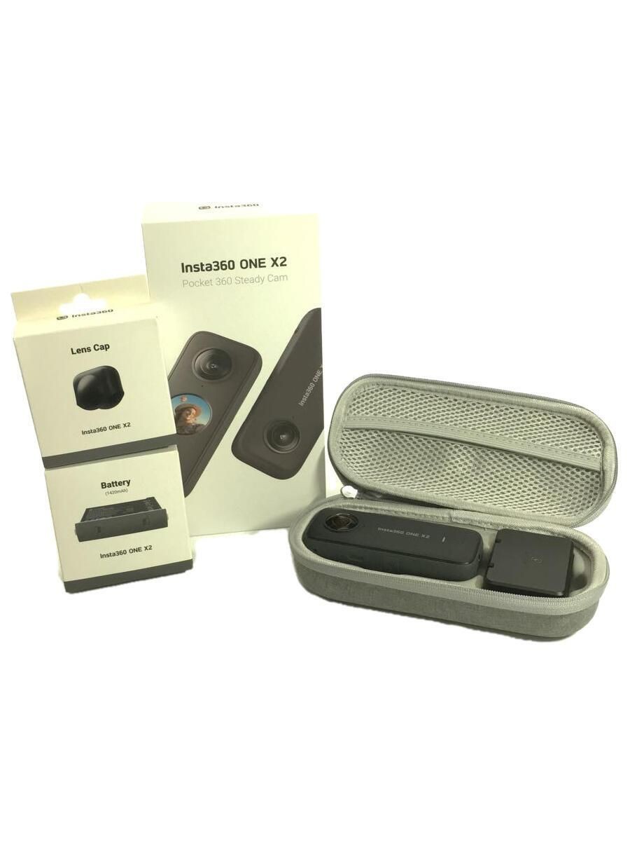 Insta360 Camera More Action Other ONE X2 lens cap with battery case Used