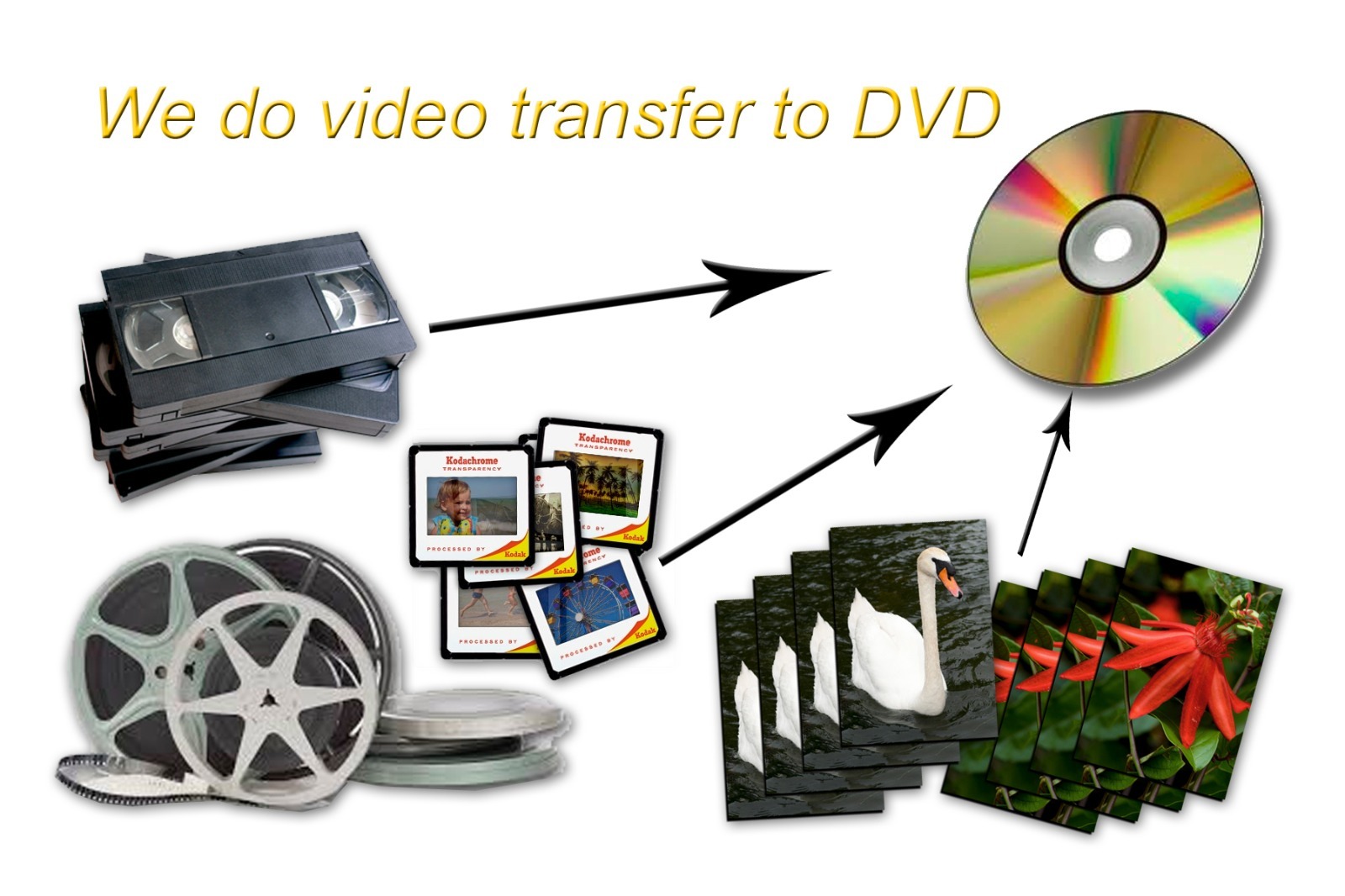 Video editing charge or extra DVD