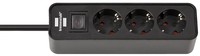 Brennenstuhl 1153230000 1.5m Internal 3 socket(s) AC 200mm 1pc Strip