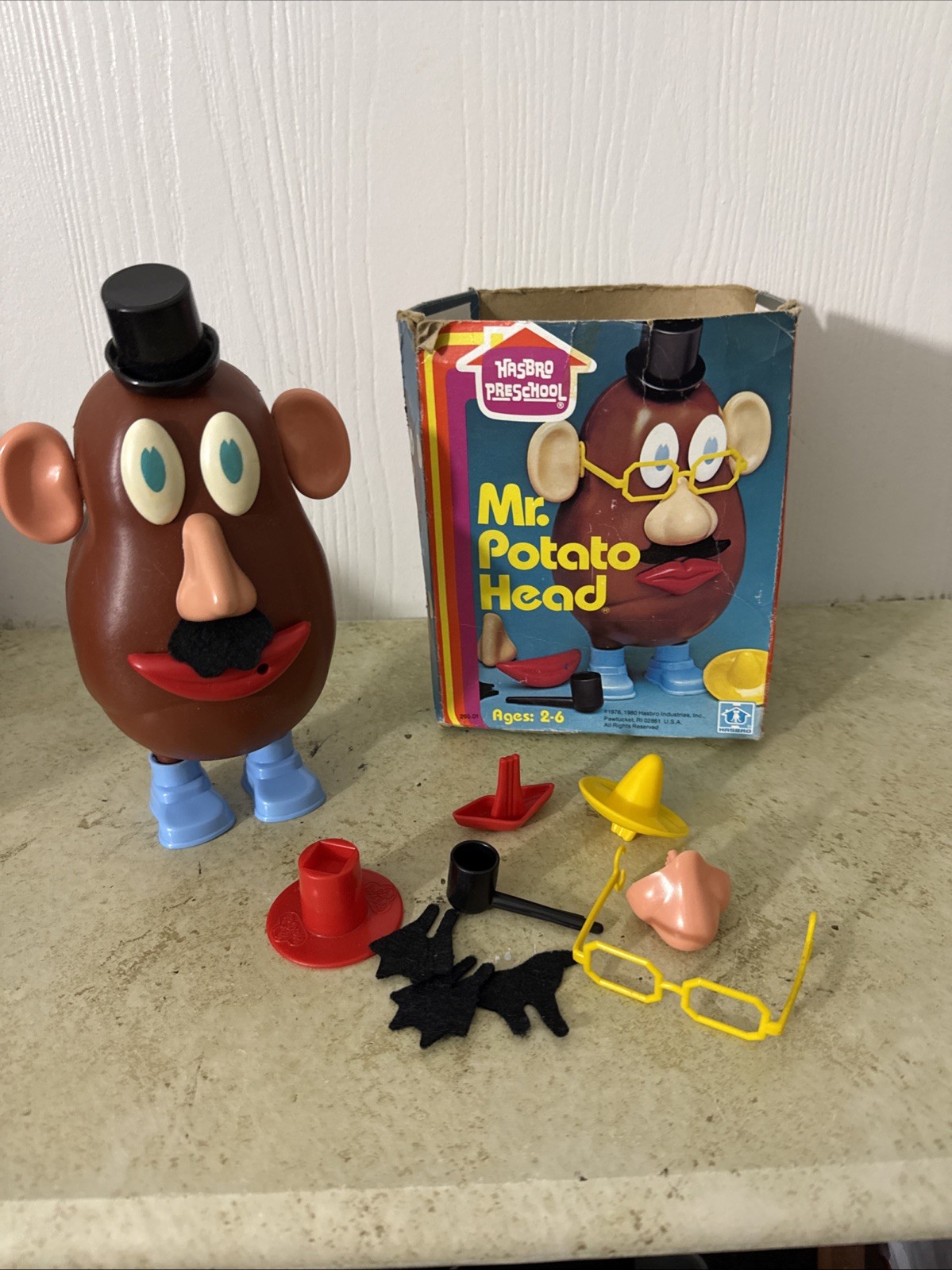Vintage Mr. Potato Head - 265 Romper Room - 1980 Hasbro