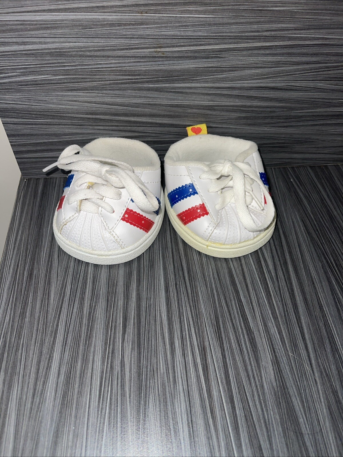 Red White Blue Sneakers Shoes Build A Bear BAB Replacement Accessory