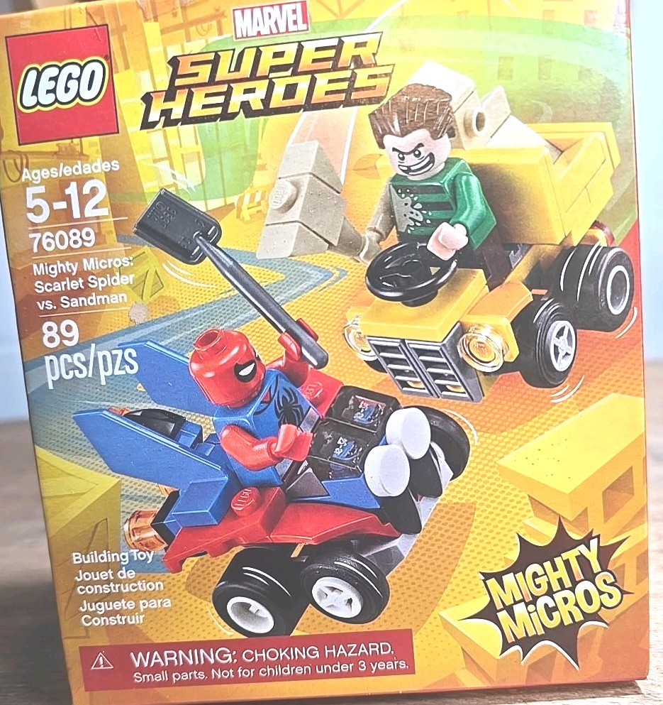 LEGO Marvel: Mighty Micros: Scarlet Spider vs. Sandman (76089) Sealed
