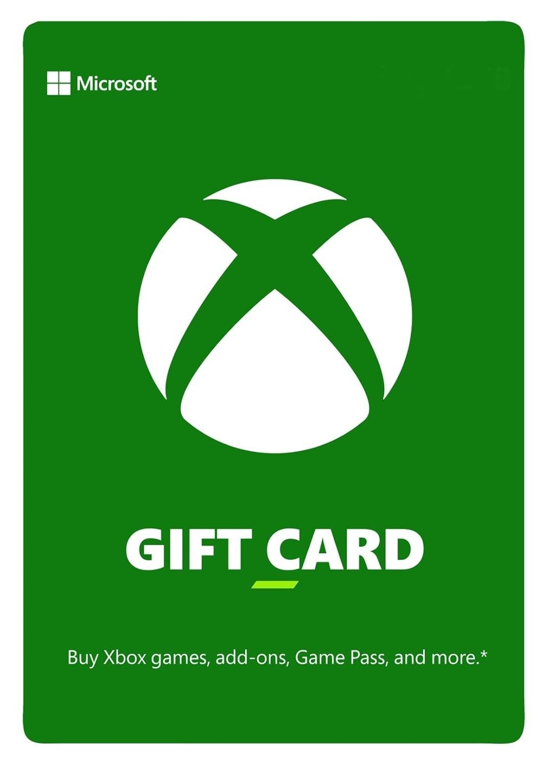Microsoft Xbox $25 Gift Card (Physical Delivery)
