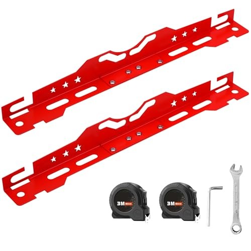 Wheel Alignment Tool with 2 Measuring Tapes, Automotive Toe Alignment for Home 