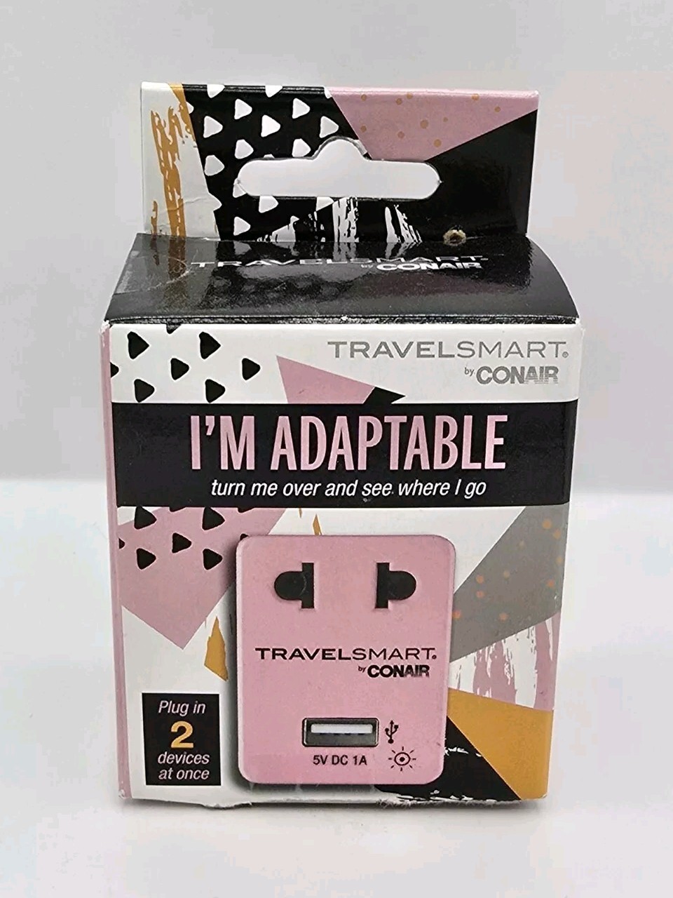Travel Smart By Conair "I'm Adaptable" Adapter with USB Port