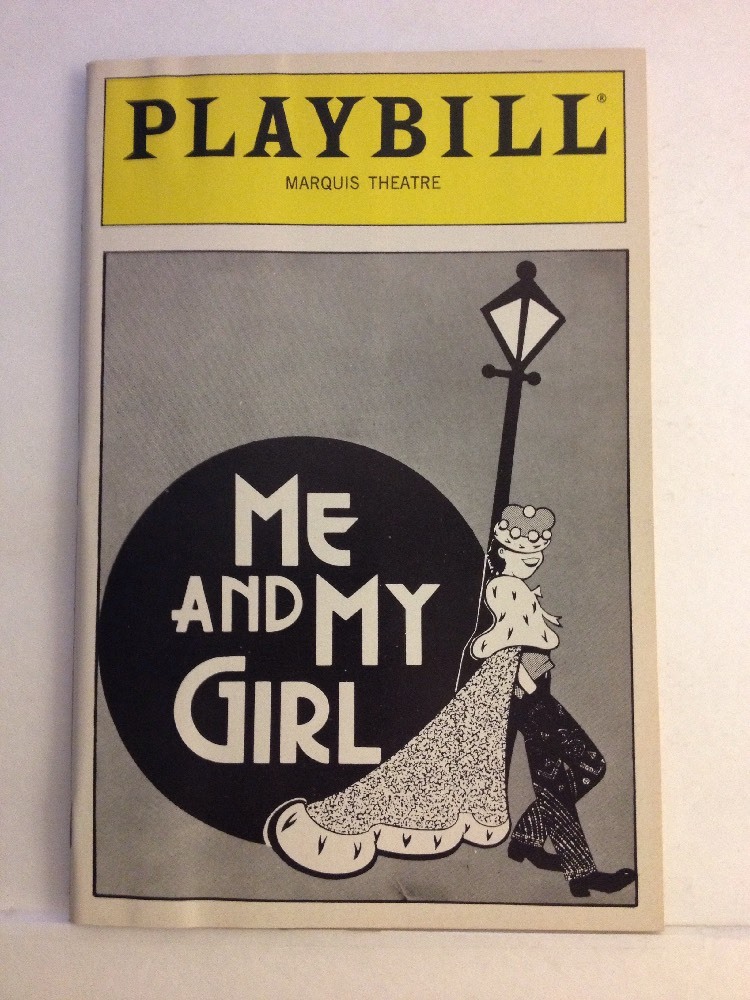Me And My Girl at Marquis Theatre Playbill April 1988! Herb Foster!