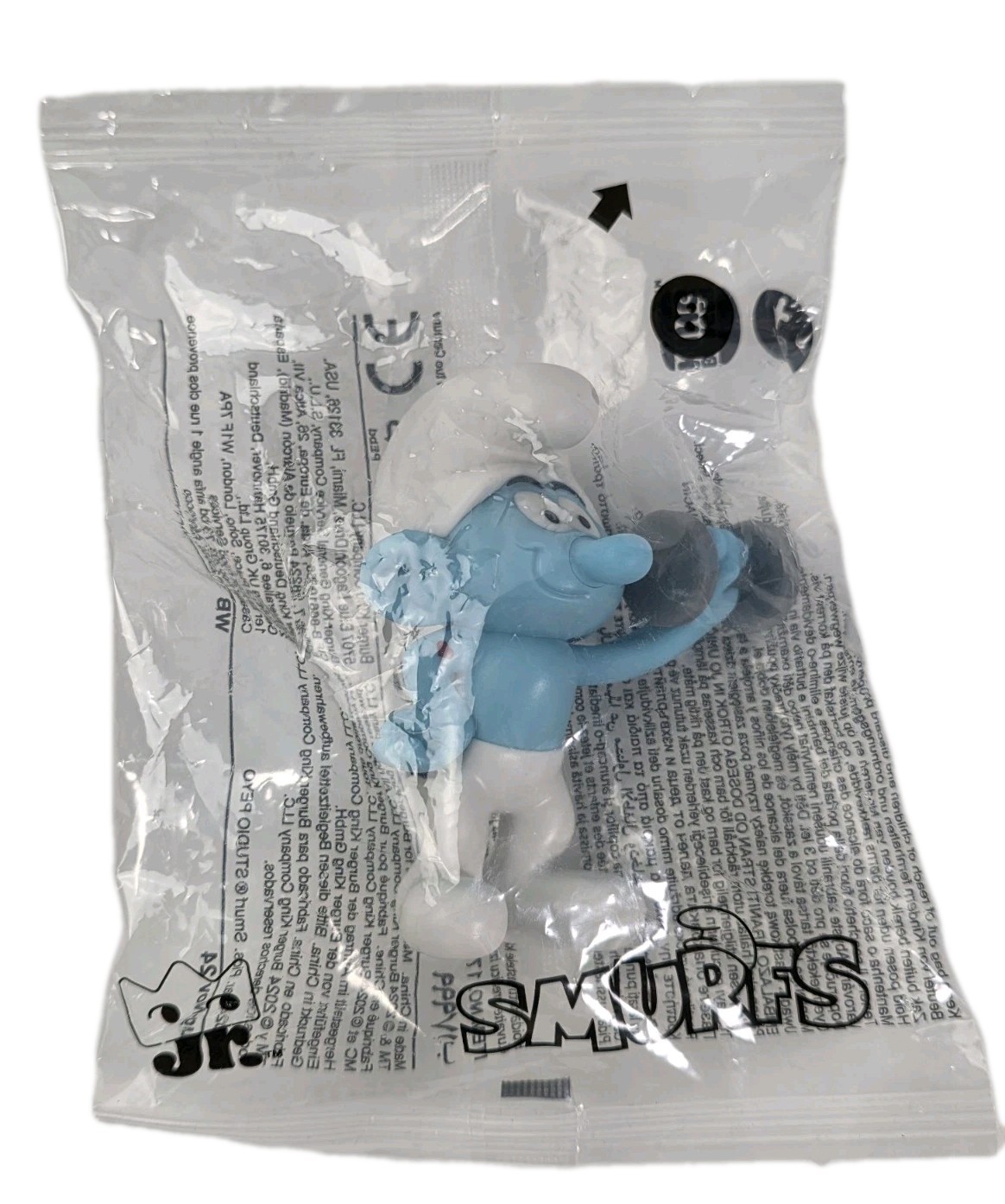 Burger King Toy Smurfs Hefty Smurf 2024 Sealed 