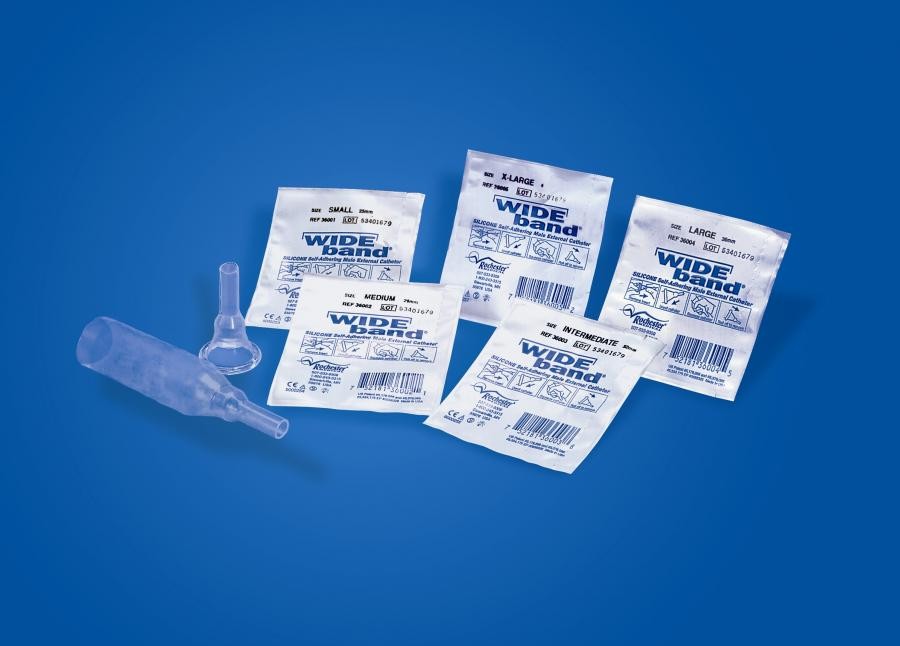 Wide Band Male External Catheter, 30 Ct, 36301