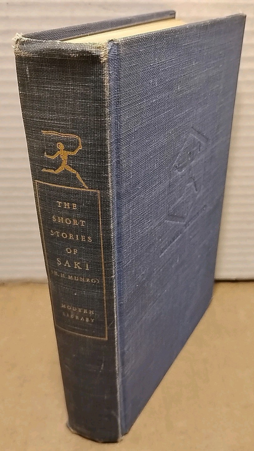 The Short Stories of SAKI - 1958 - Modern Library Edition - Vintage Hardcover