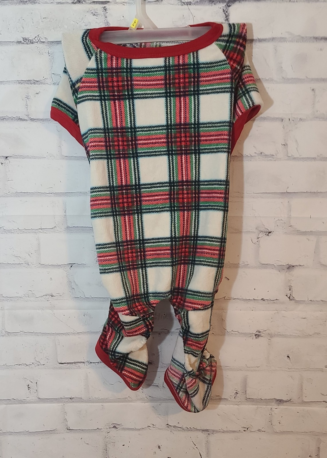 New Wondershop Dog Christmas Plaid Pajamas Med