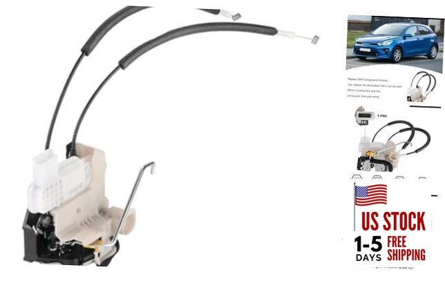 Front Left Driver Side Door Lock Actuator - Compatible for Kia Rio 1.6L L4 