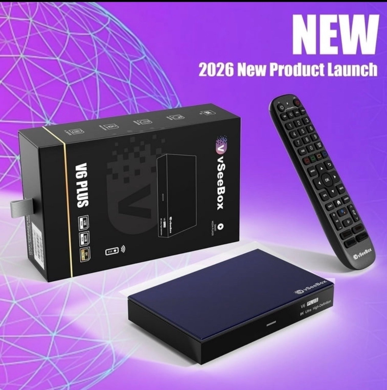 2DAYS SHIPPING  2025  Vseebox 6 pro Android 12, 32GB Storage