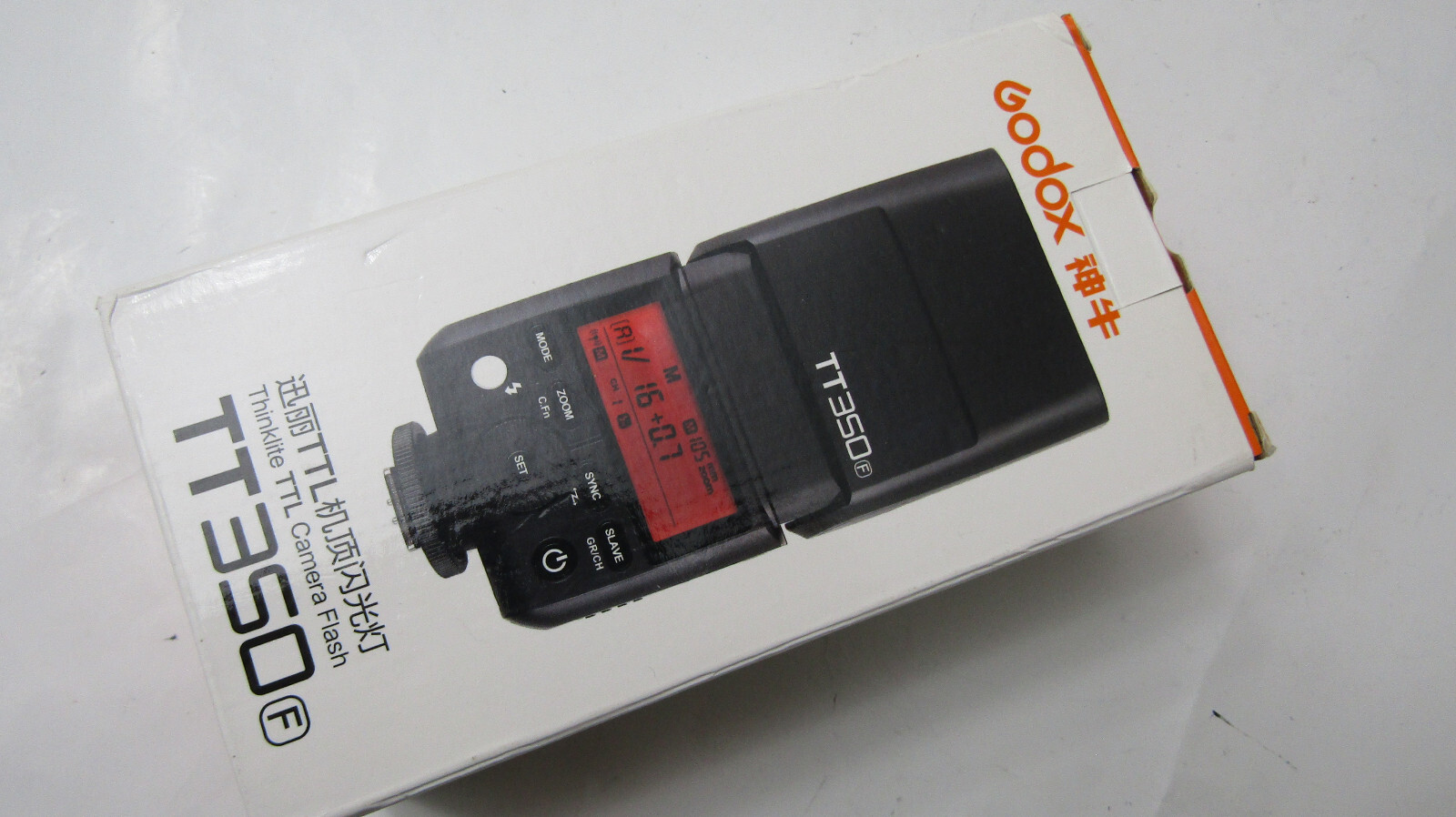 Godox TT350F Mini Thinklite TTL AutoFlash for Fujifilm Cameras-New in Retail Box
