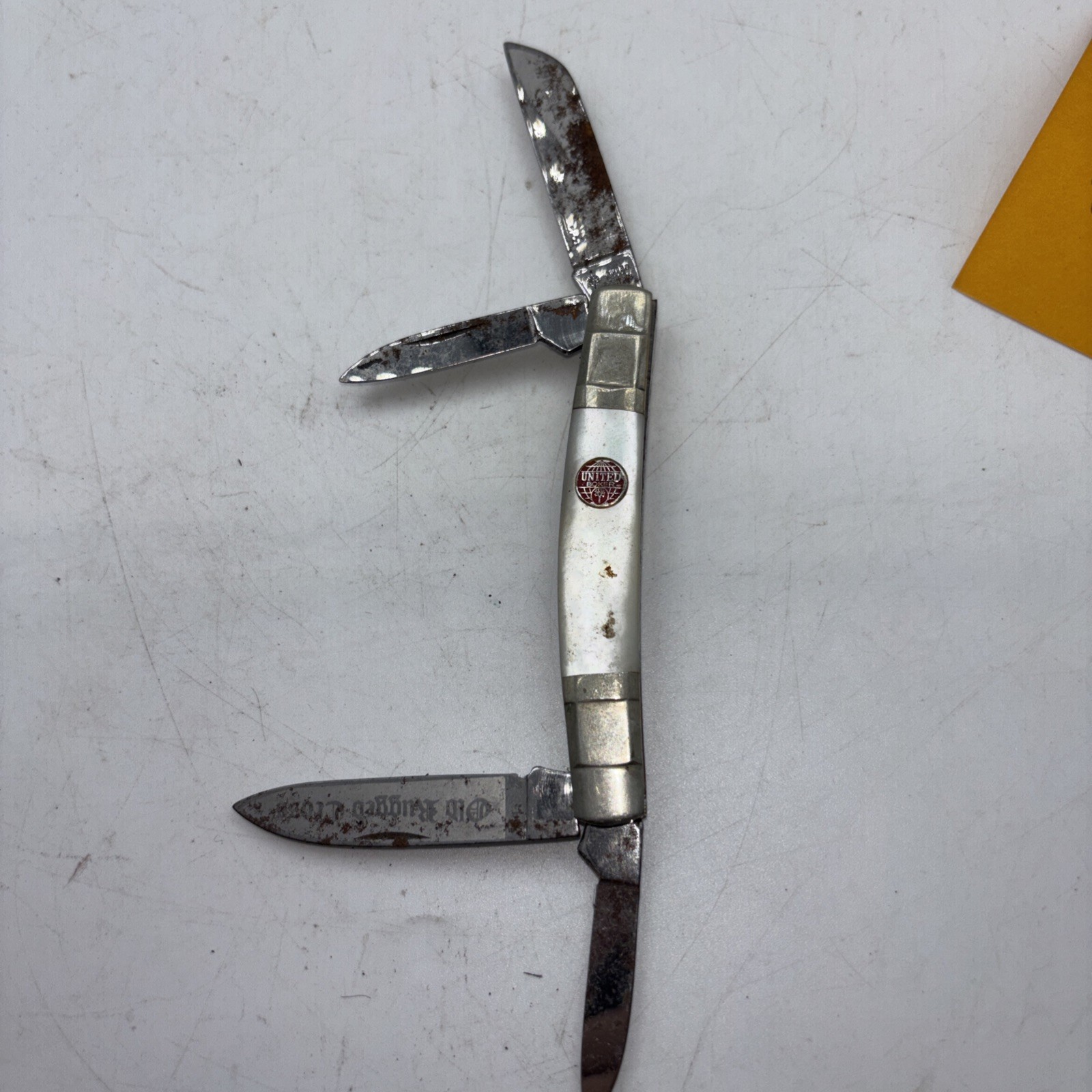 Vintage United Boker UC154IP Copperhead Knife Germany E263