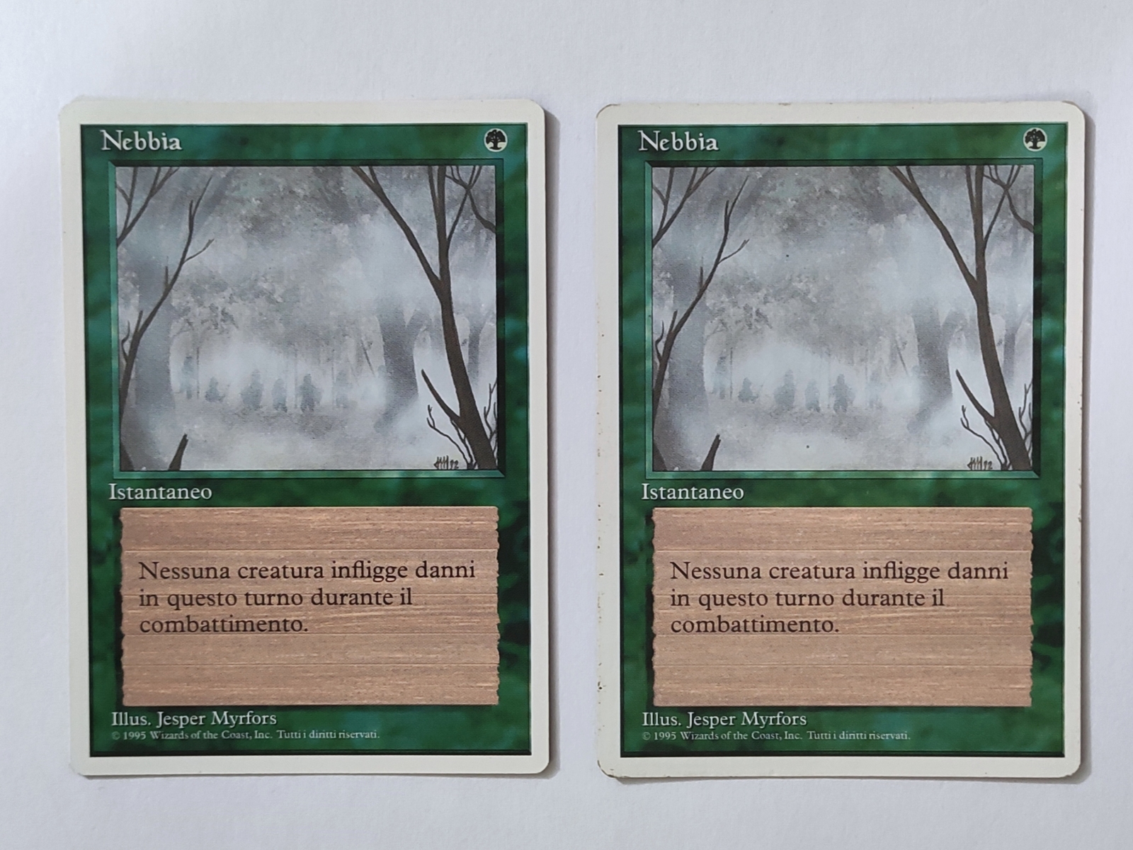 Magic The Gathering - Fog X2 1995 - ITA - MM
