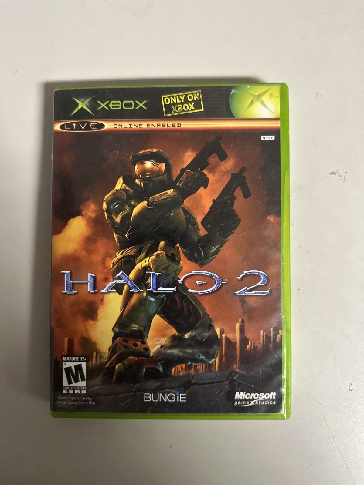 Halo 2 Microsoft Xbox Complete in Box Game, Authentic 360