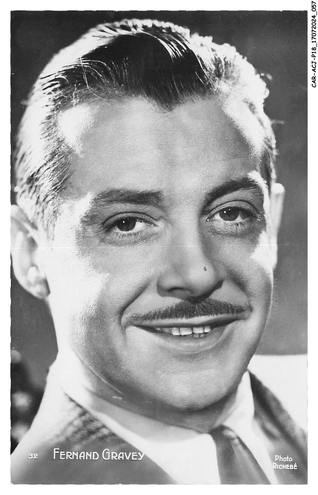 CAR-ACJP18-1110-ACTORS - Fernand Gravey