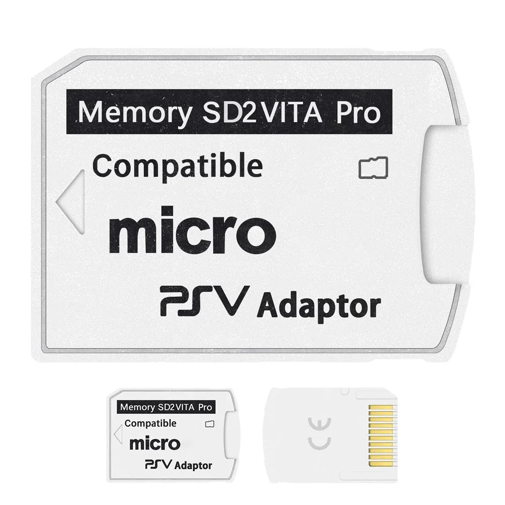 SD2VITA Version 6.0 Memory Card Single Slot Adapter for PS Vita PSV 1000/2000 3.