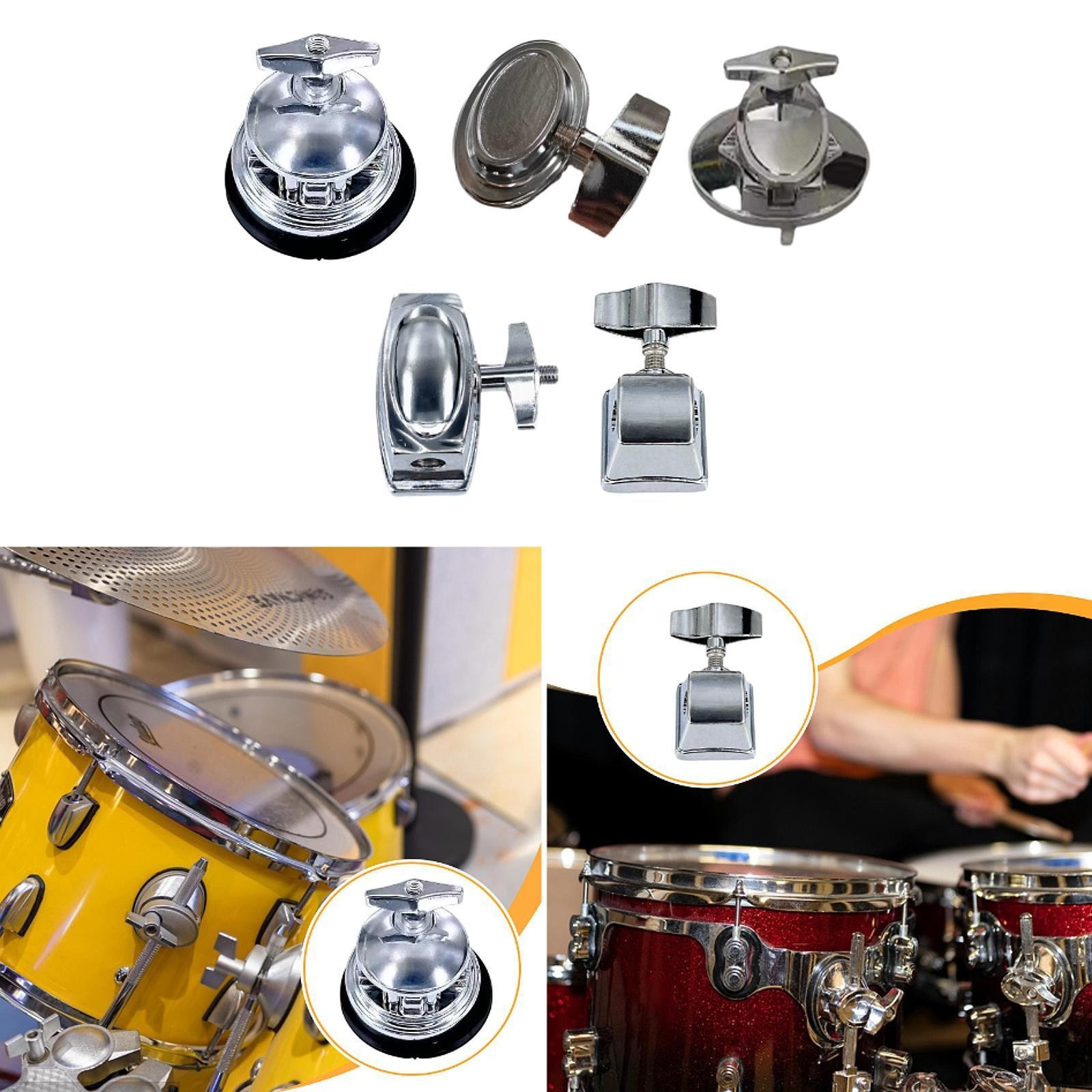 Drum Mount Bracket Floor Tom Clamp to Install Replacement for Bass Tom Jazz