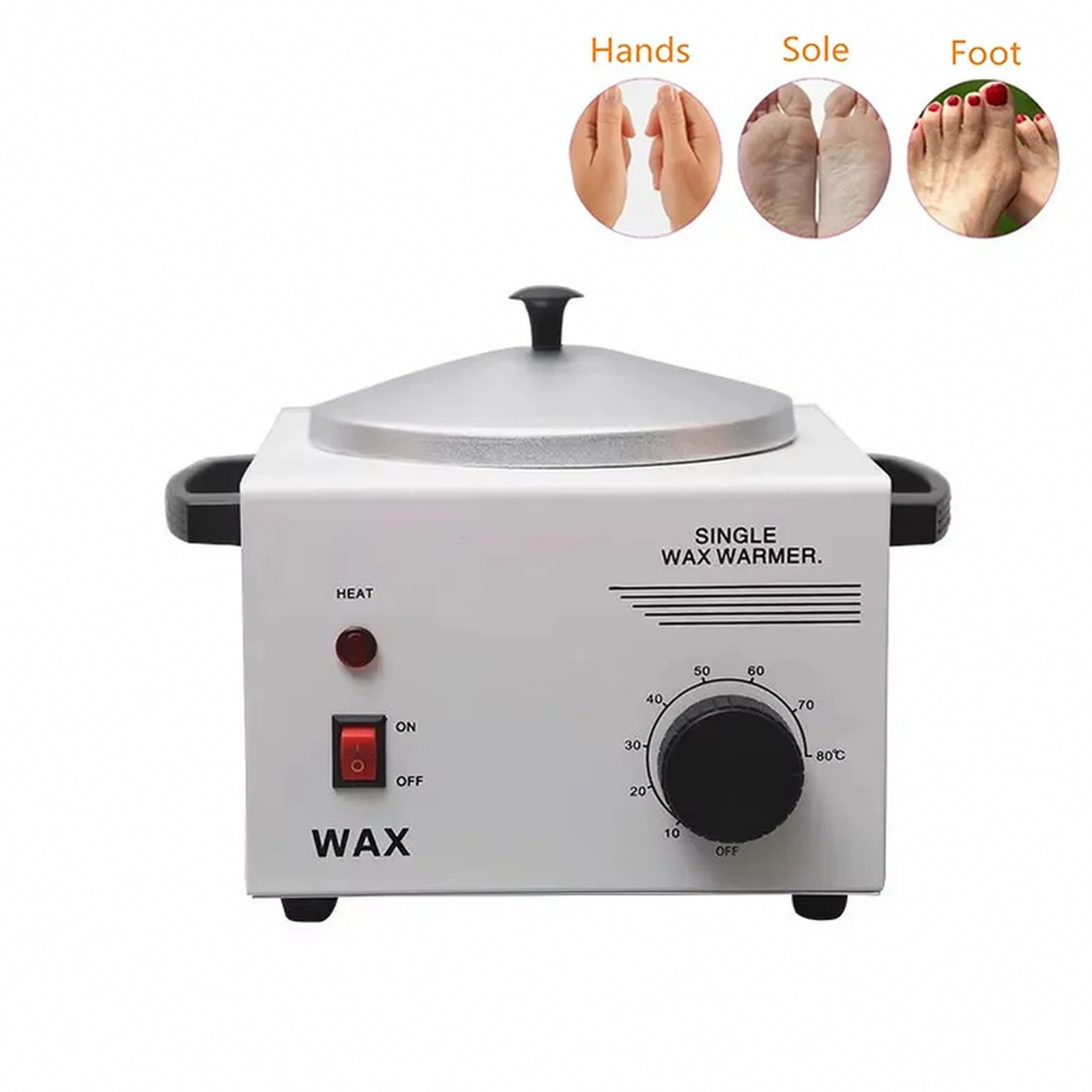 Electric Wax Heater Warmer For Hair Removal Spa Salon Use Adjustable