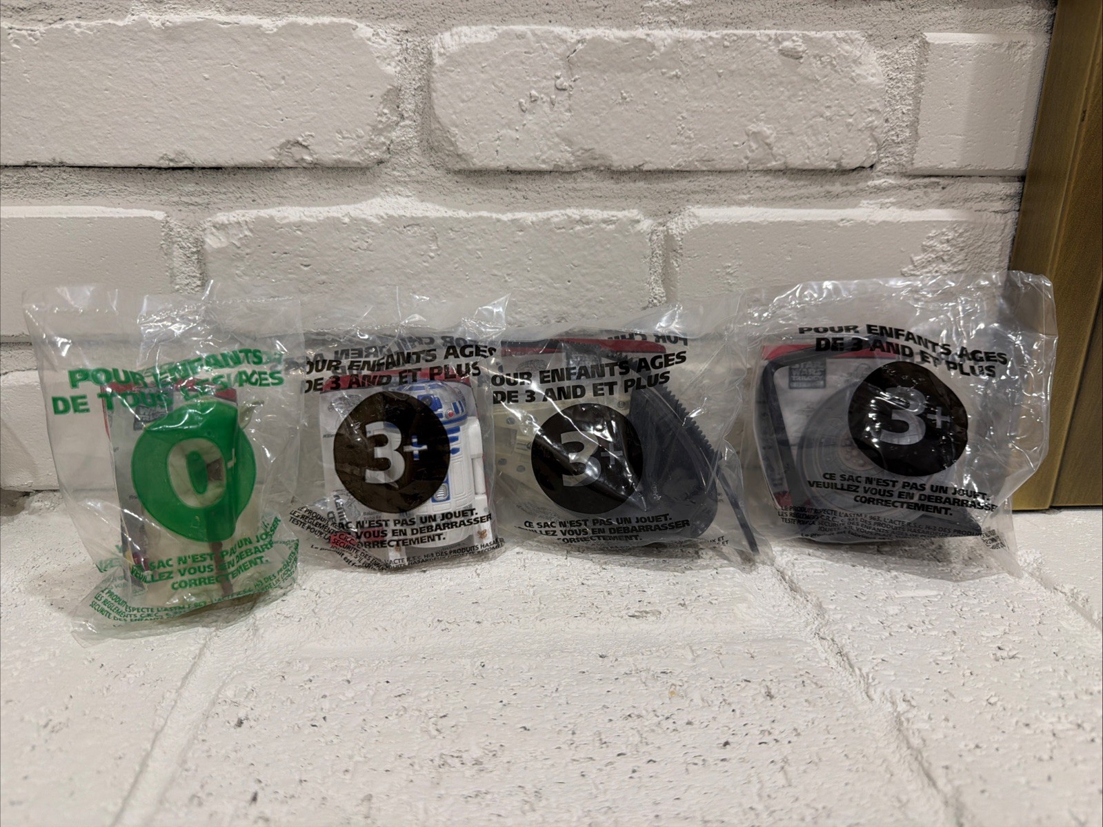 Star Wars Taco Bell 1996 Trilogy Toys Kids Meal Set Of 4 Brand New