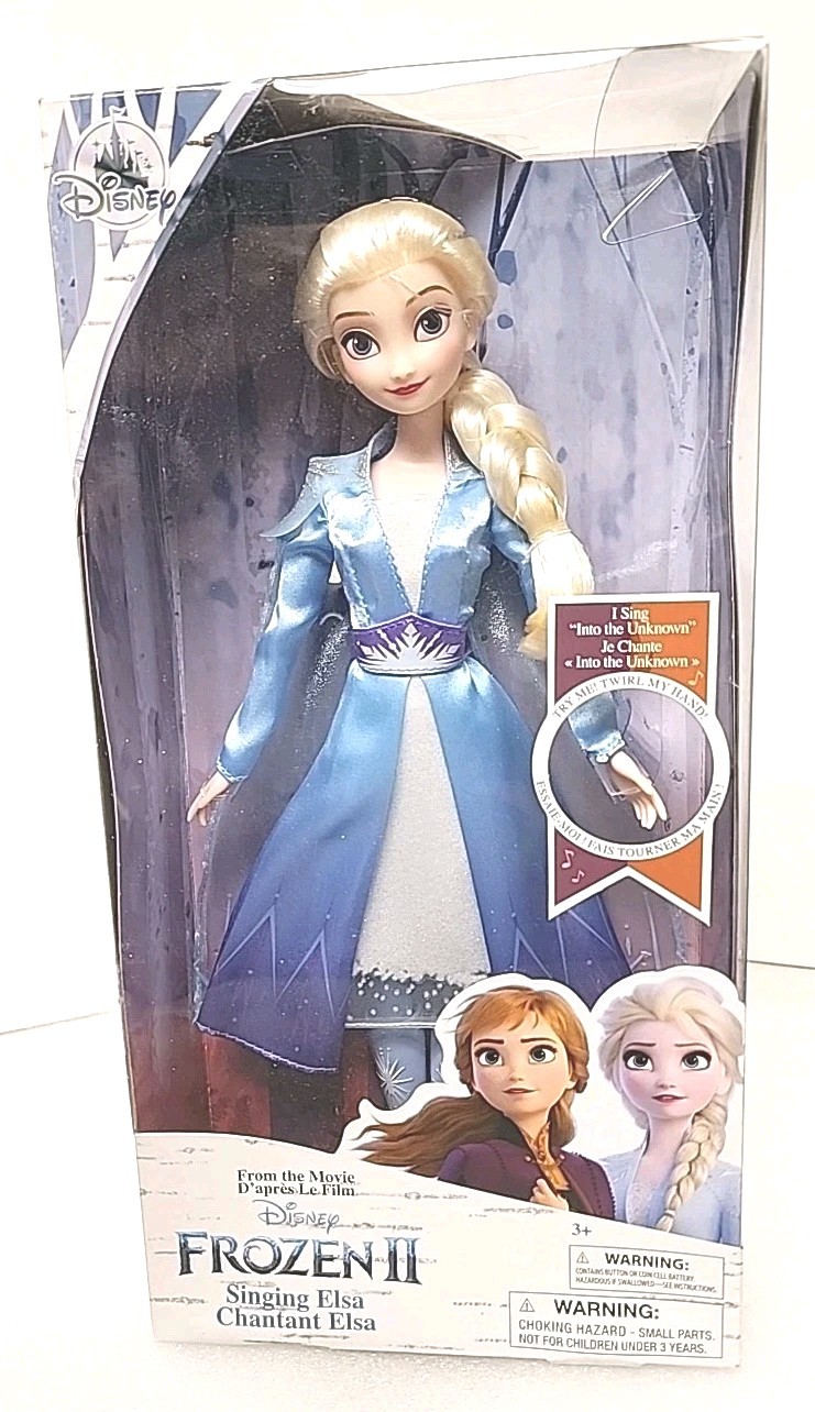 Disney Frozen II Elsa Singing Chantant Doll New 