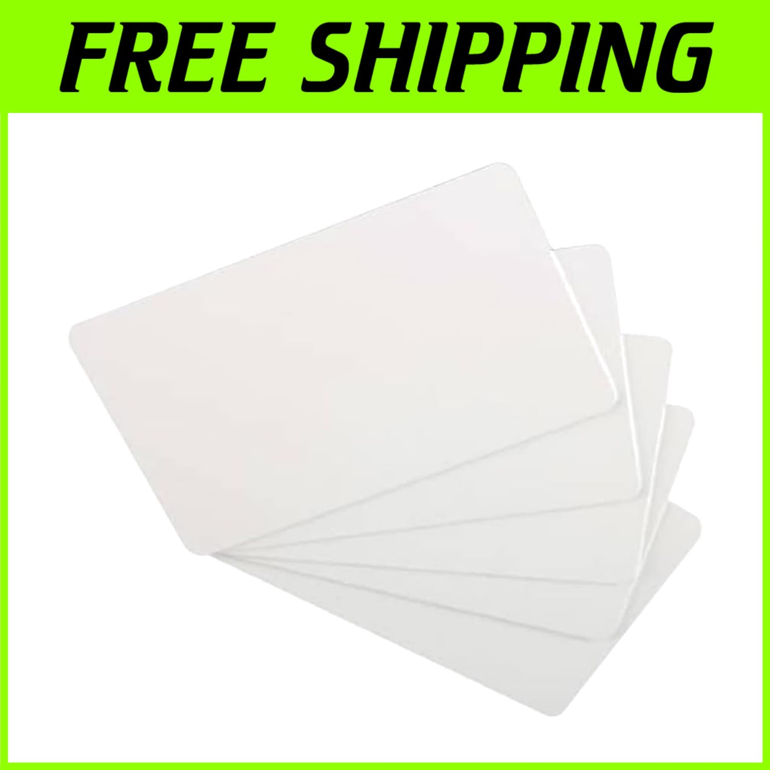 Graphic Quality PVC Cards - 500 Pack