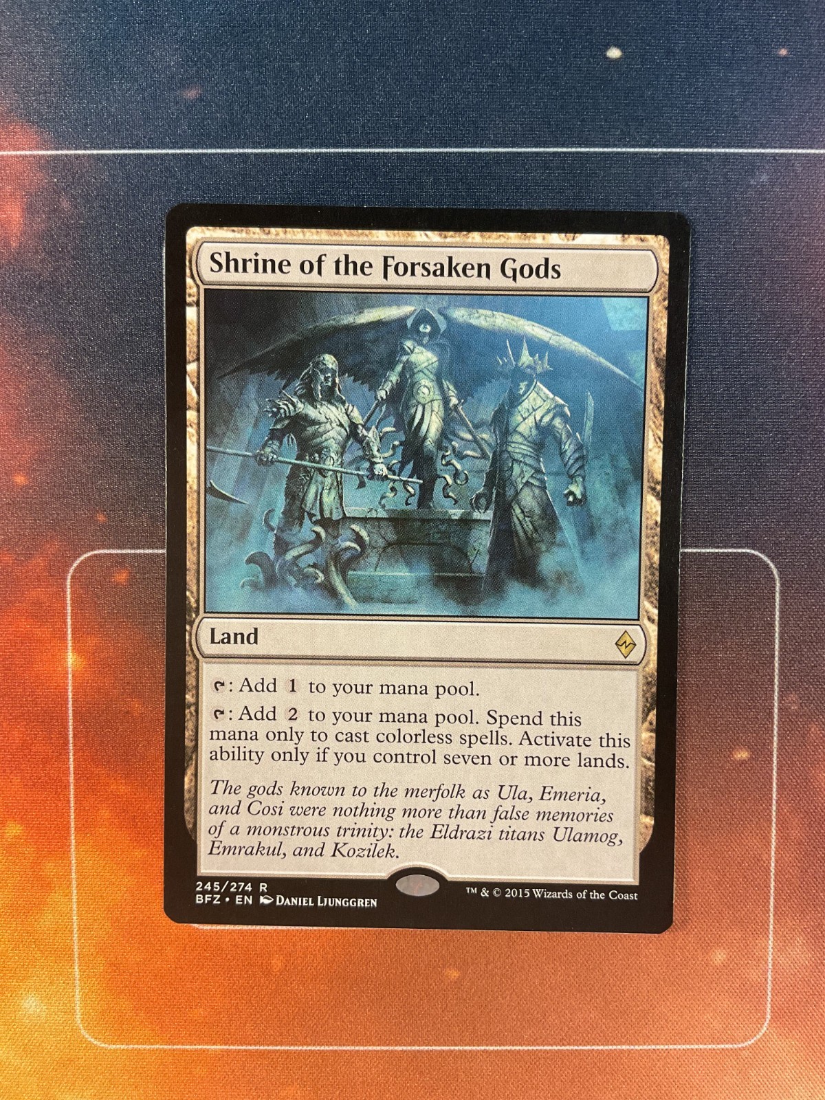 Shrine of the Forsaken Gods - Battle for Zendikar - Magic the Gathering - MTG