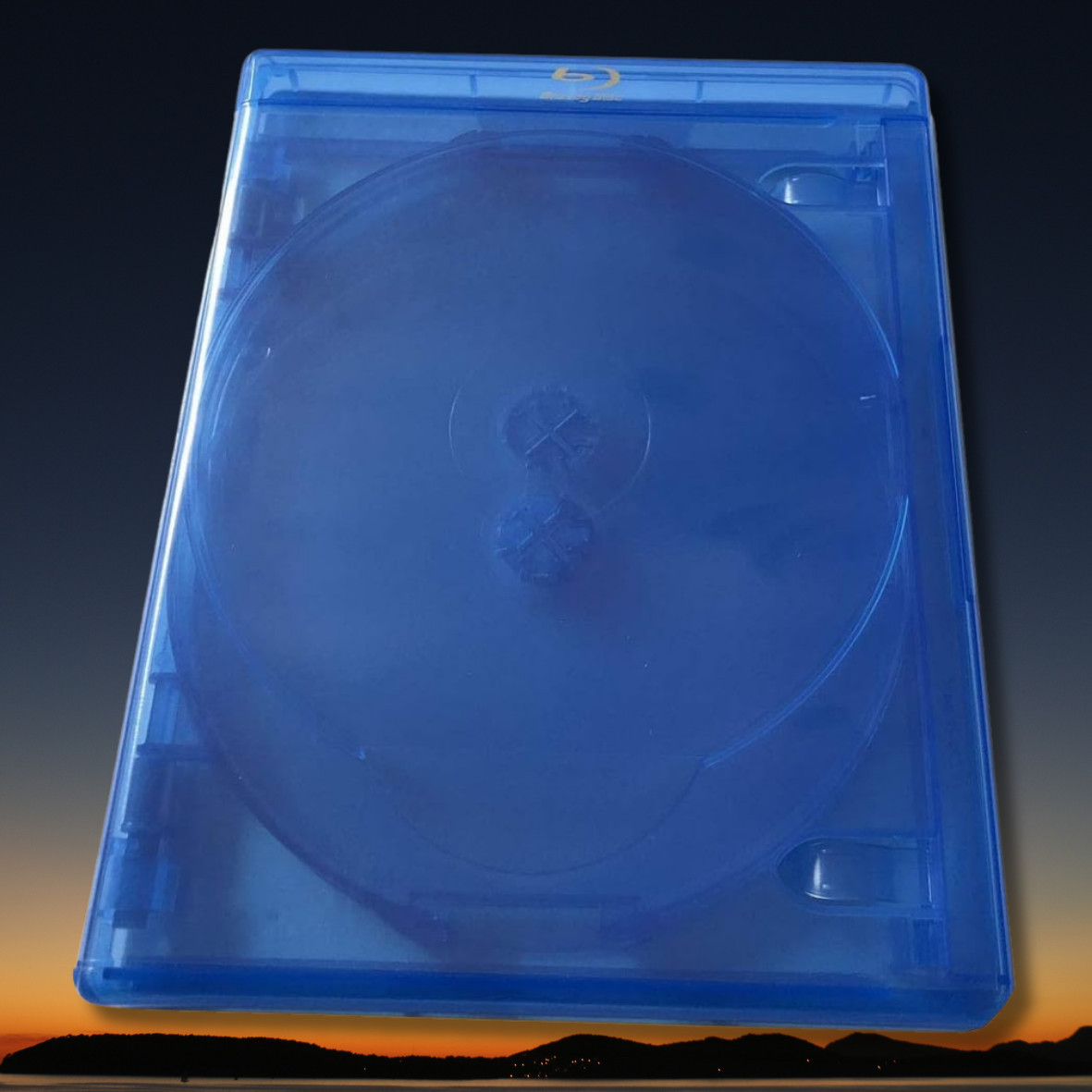 1 New 4-Disc Blu-ray Case 12.5mm Replacement Holder (4 Tray) NEW