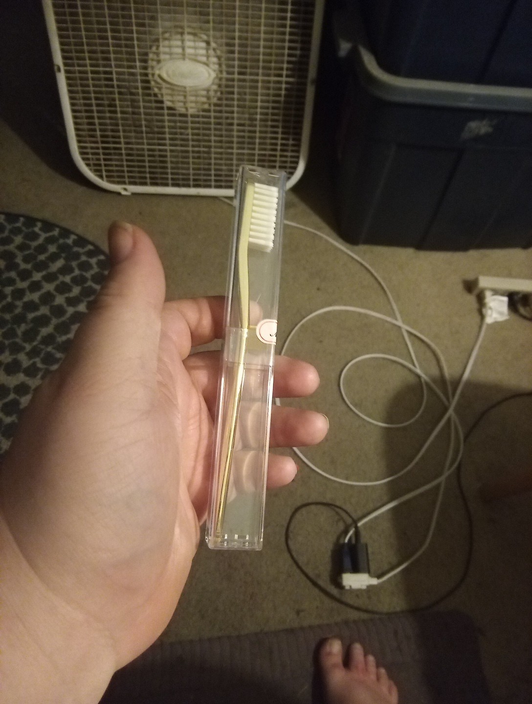 Gold Plated Toothbrush Made In Italy