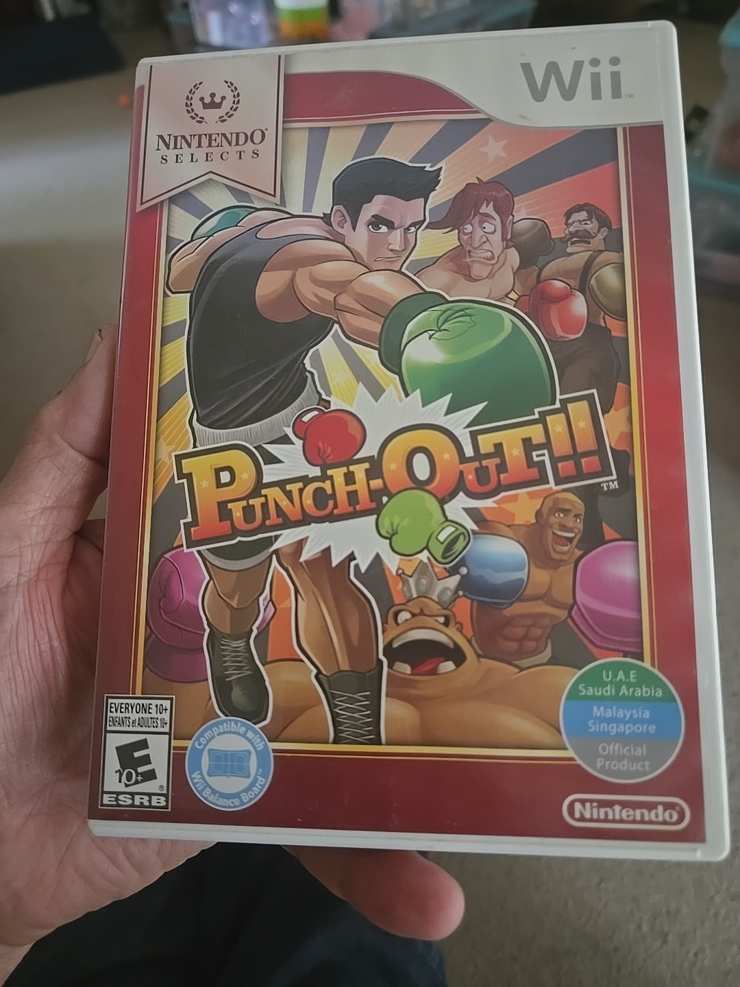 Punch-Out!! (Nintendo Selects, Nintendo Wii, 2010) – No Manual. 