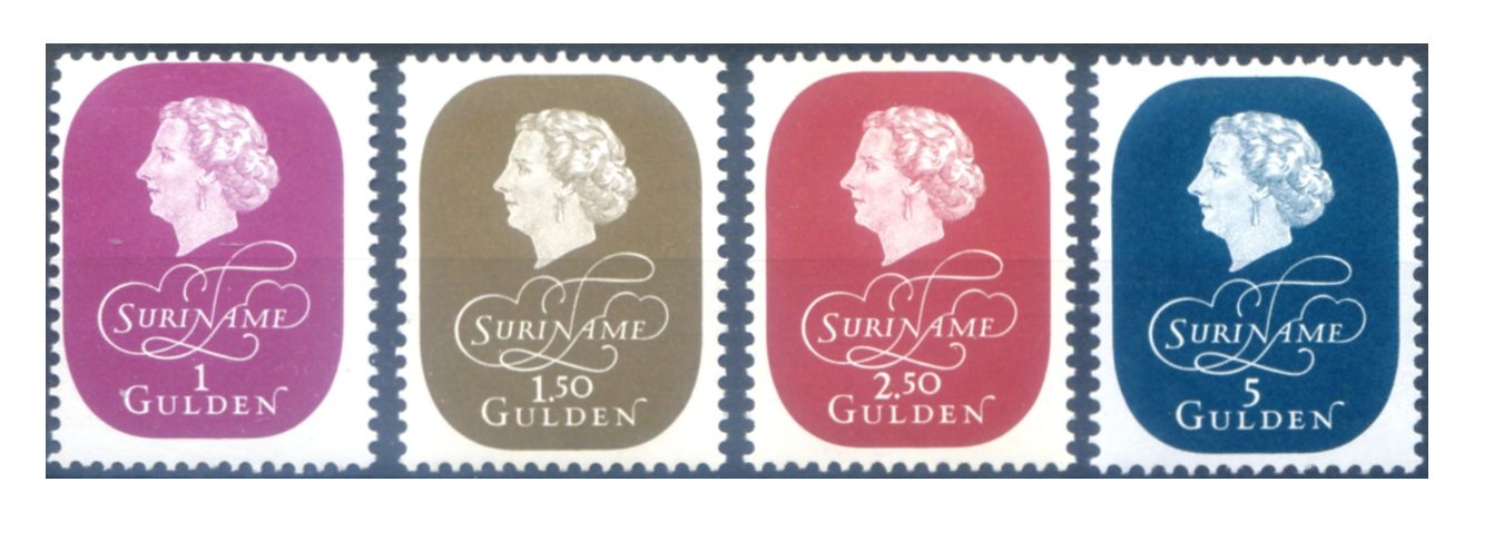 Suriname. Definitive. Regina Giuliana 1959.
