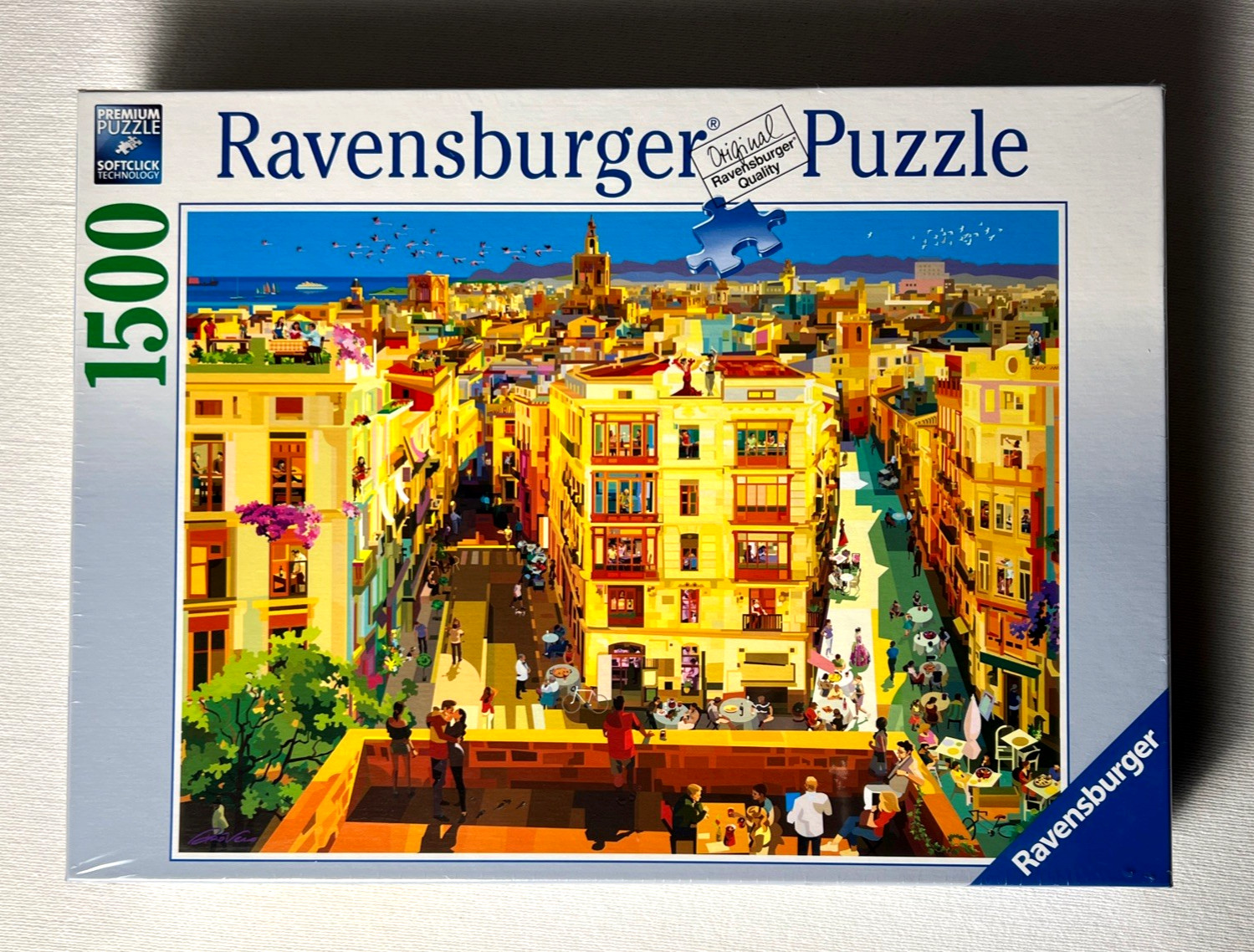 Ravensburger "Dining in Valencia" 1500pc Jigsaw Puzzle - New/Sealed