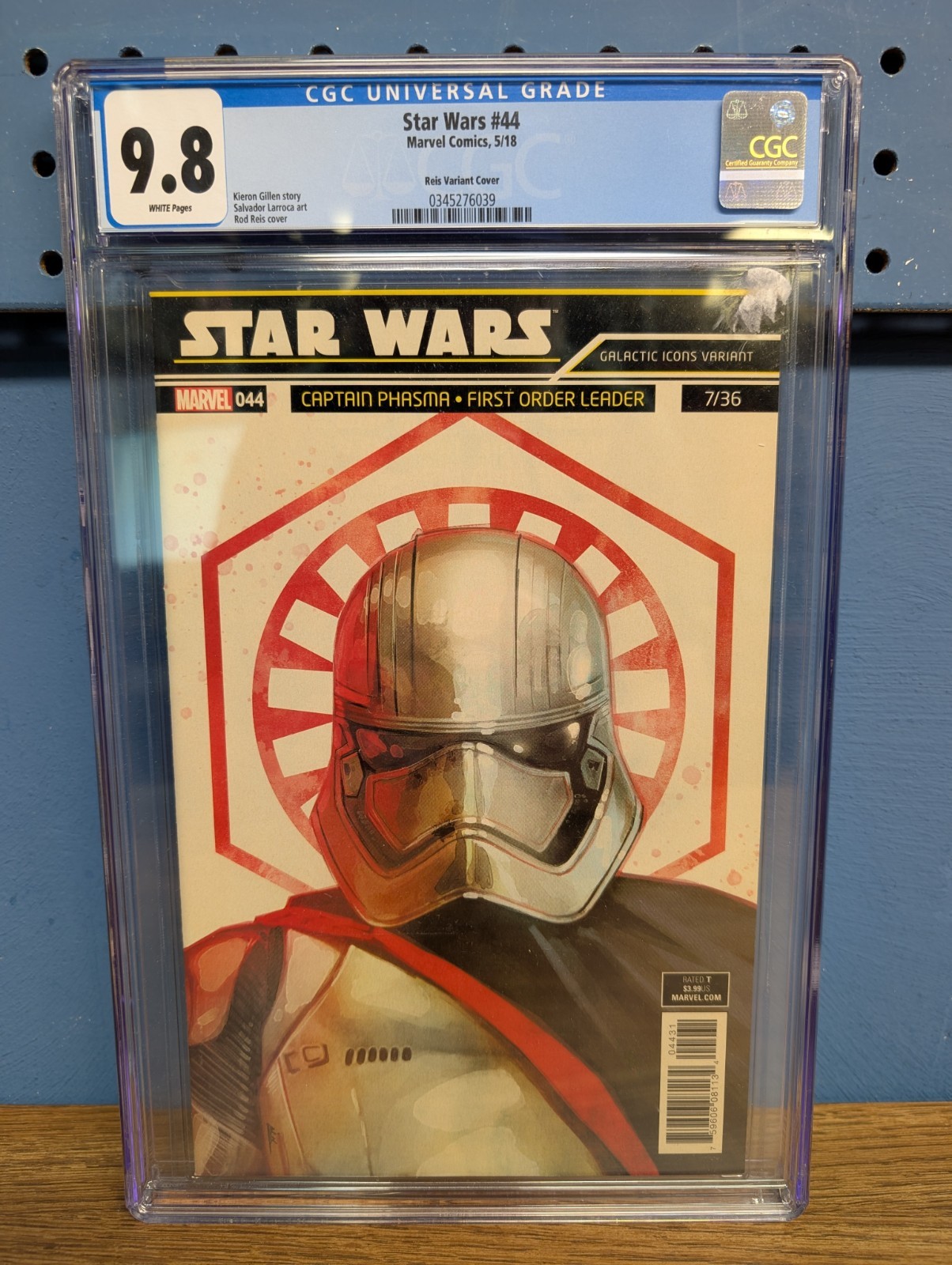 Star Wars #44 | CGC 9.8 WP | Rod Reis Galactic Icon Variant | Marvel Comics 2018