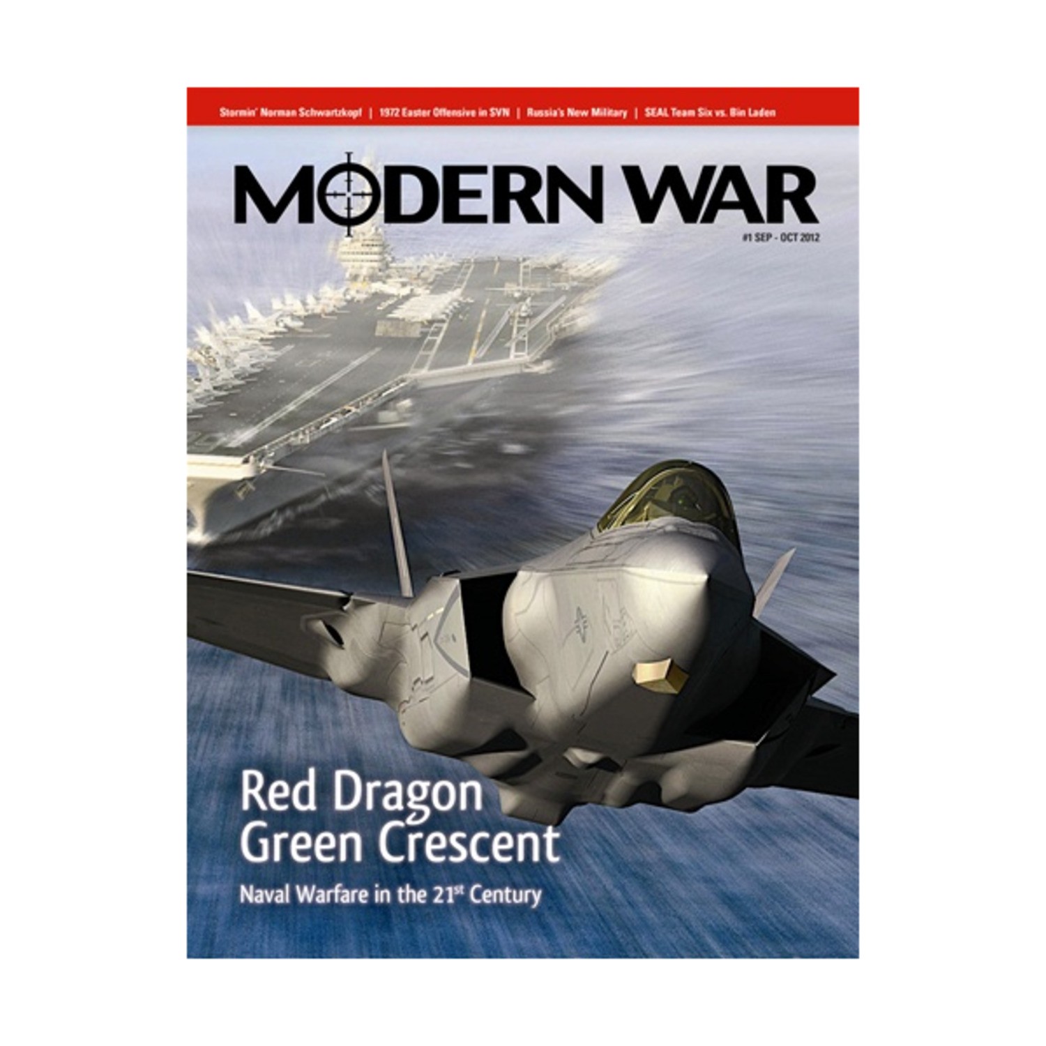 Decision Games Modern War #1 w/Red Dragon/Green Crescent (Special Ed) Mag VG+