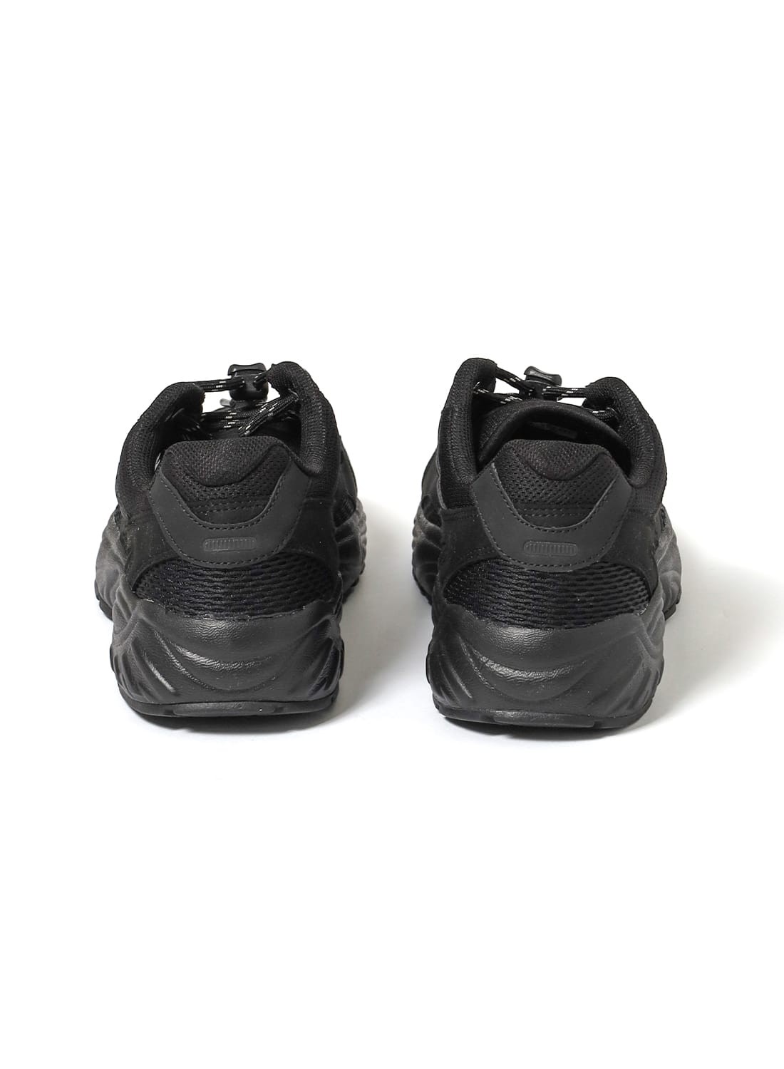 Office168 3-Piece Dining Set 60cm Table Stone Gray + 2 Black Chairs